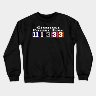 Jeff George is the greatest passer ever Crewneck Sweatshirt